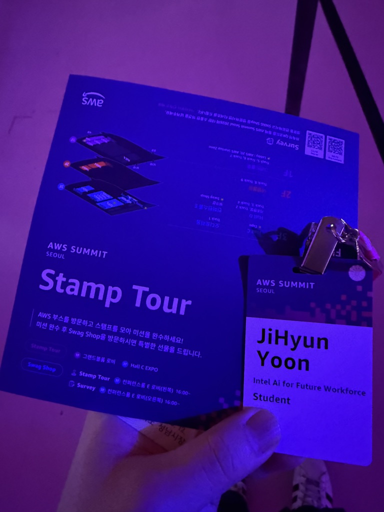Badge and stamp tour sheet