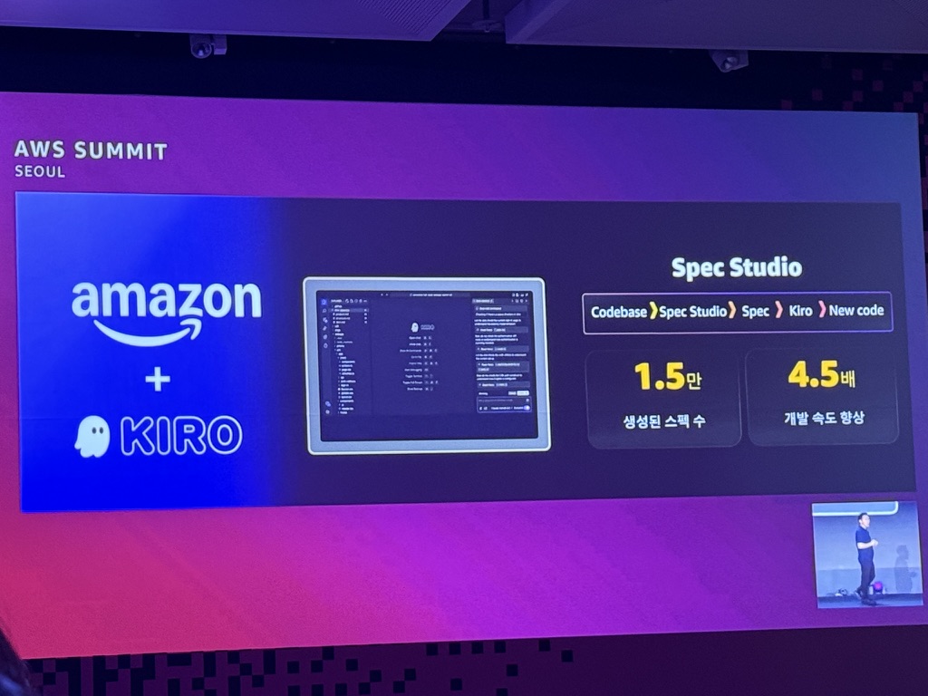 Kiro IDE booth