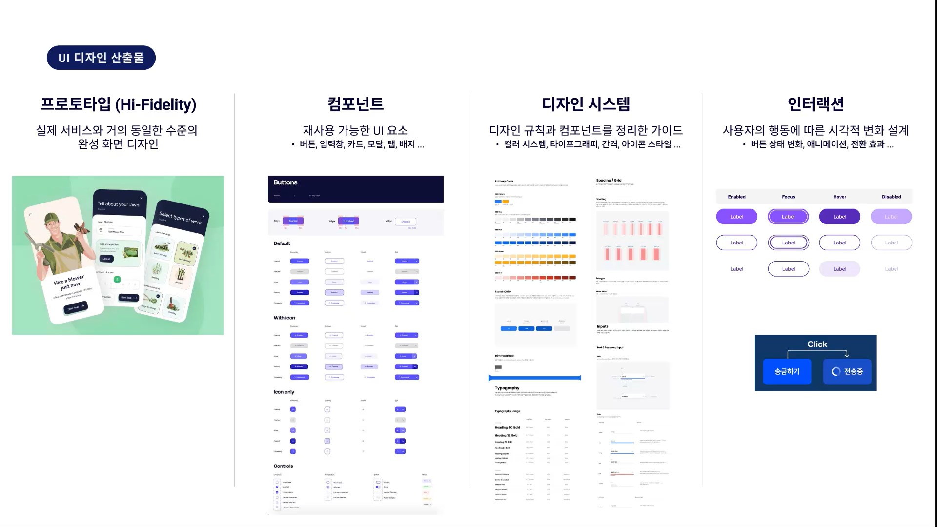 UI 디자인 산출물