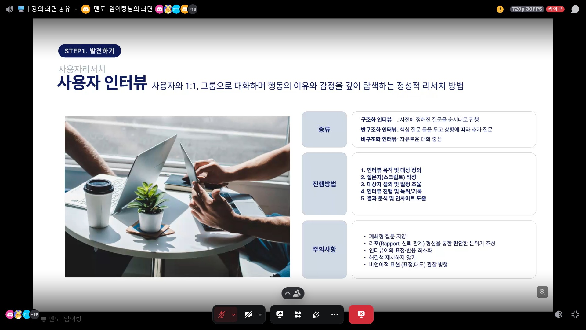 사용자 리서치 개요